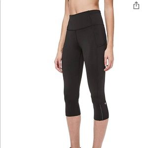 LULULEMON Fast and Free Hi-Rise Crop 19"